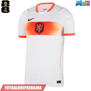 Lacne Muži Futbalové dres Holandsko MS 2026 Krátky Rukáv - Preč